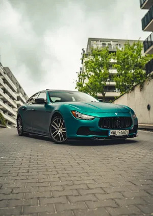 maserati kujawsko-pomorskie Maserati Ghibli cena 119000 przebieg: 150000, rok produkcji 2015 z Warszawa